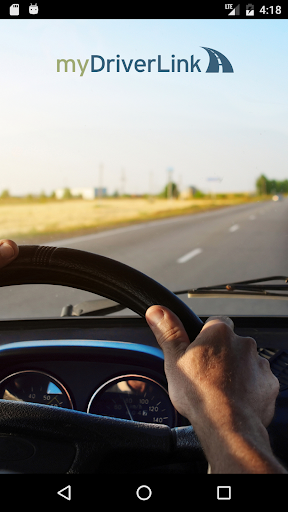 Android application myDriverLink screenshort