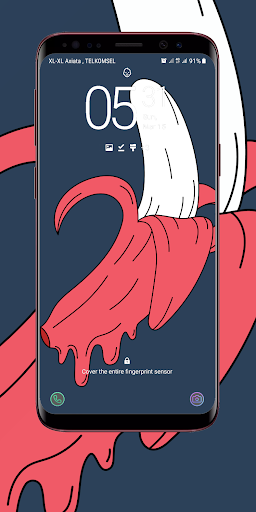 Banana Wallpaper Screen 2