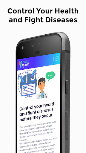 Android application Clear My Result screenshort