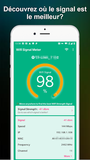 Aperçu de l'application
