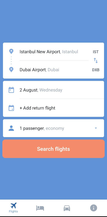 Sky Flight - Travel App - 7.0 - (Android)