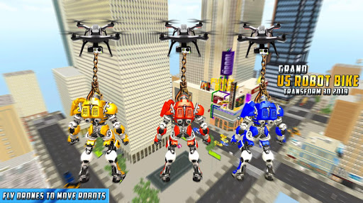 US Power Bike Transform Robot