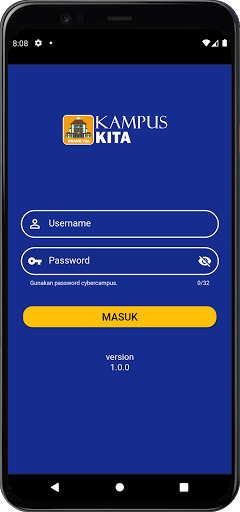 Android application Kampus Kita Orang Tua screenshort