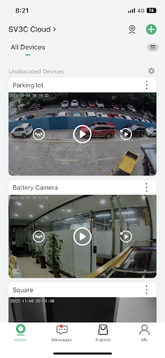 SV3C Cloud Screen 2