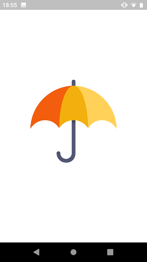 Android application Your Umbrella screenshort