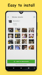 Random Cats Stickers WA 1.4 APK + Mod (Free purchase) for Android