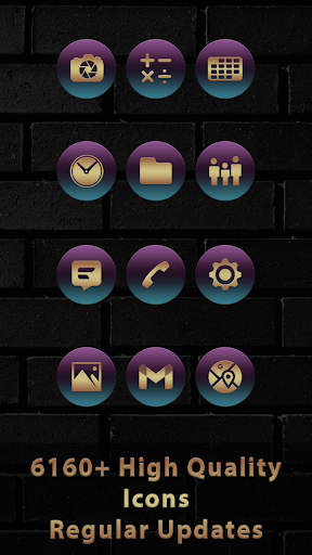 Screenshot of Precious Gold Icons