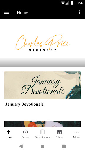 Android application CPM Charles Price Ministry screenshort