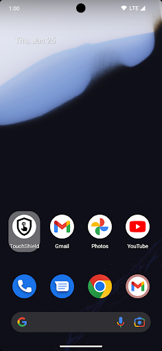 Android application TouchShield screenshort