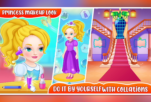 Android application Princess fairytale castle game screenshort