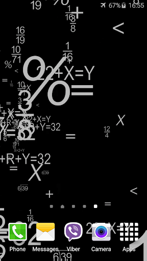 Mathematics Live Wallpaper Screen 3