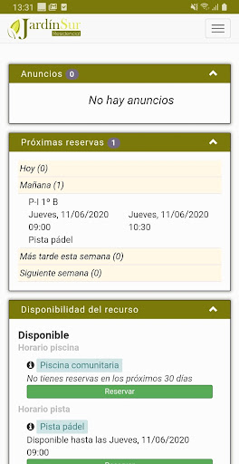 Jardín Sur Screen 2