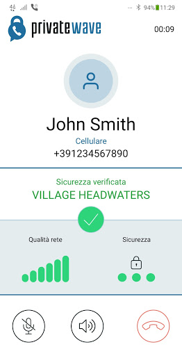 PrivateWave Professional Screen 2