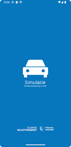 Android application Simulatie BIV en VKB screenshort