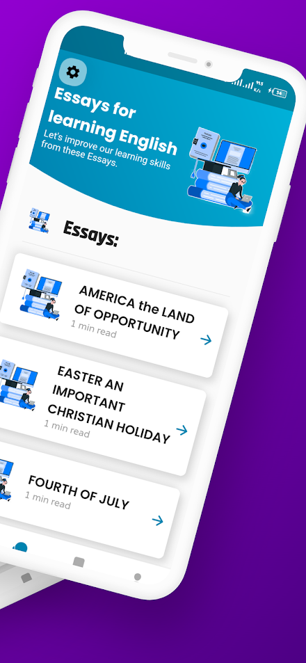 English Essays Pro Screen 2