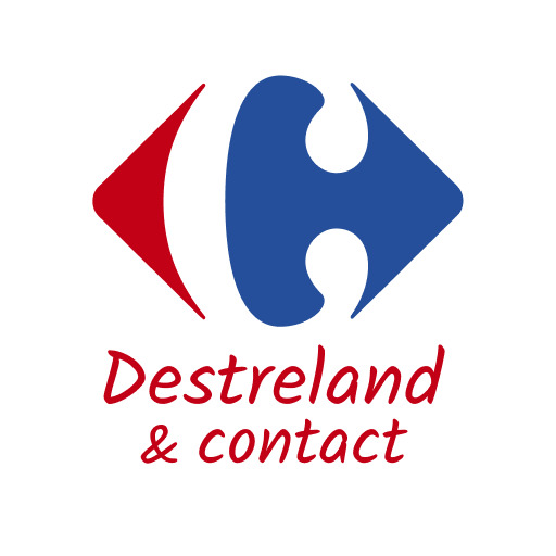 Carrefour Destreland & Contact logo