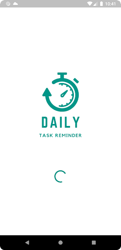 Android application Daily Task Reminder screenshort