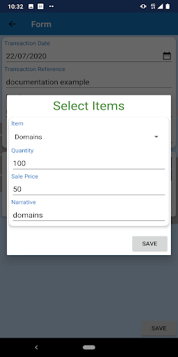 Baraza POS Screen 3