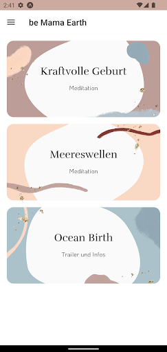 Android application be Mama Earth screenshort