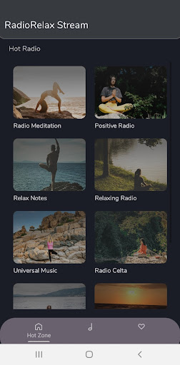 Radio Relax Screen 2