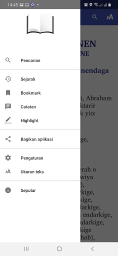 Perjanjian Baru Walak Screen 3