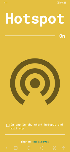 Android application Bee Hotspot - On/Off Hotspot screenshort