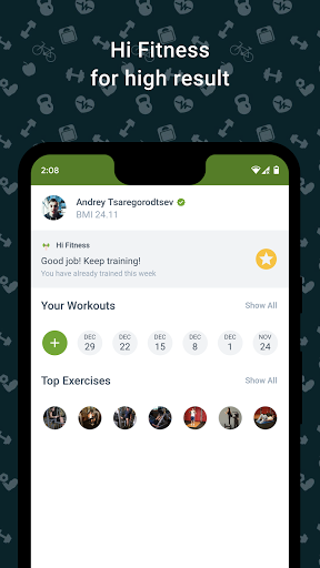 Hi Fitness - free training Screenshot 4 - AppWisp.com