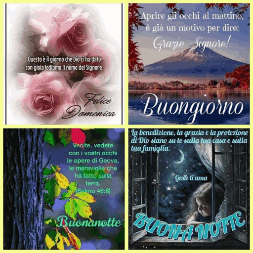 Buongiorno benedizioni