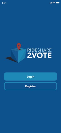 Rideshare2Vote Screen 2