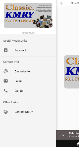 Android application KMRY Radio screenshort
