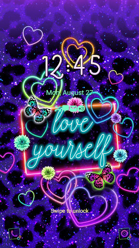 Neon Mood Love - Wallpaper Screen 2