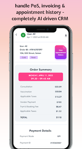 Android application Trymd screenshort