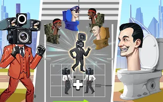 Game screenshot Merge Toilet Monster Fight hack