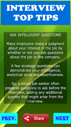 English for job interview appのおすすめ画像4