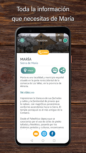 Android application Descubre María screenshort