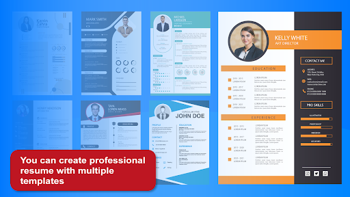Android application Resume Builder App - CV Maker screenshort