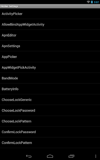 Hidden Android Settings Screen 3