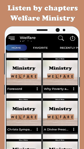 Android application Welfare Ministry screenshort