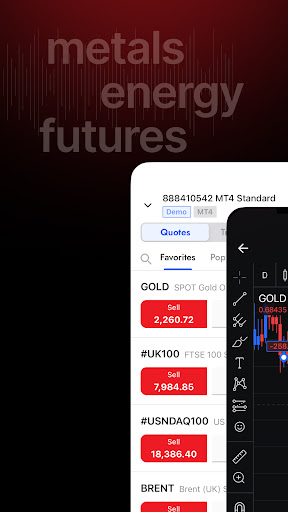 FxPro: Online Trading Broker Screen 2
