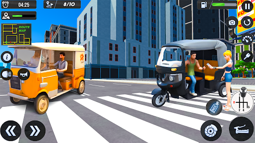 Android application Rickshaw Driver:City Adventure screenshort