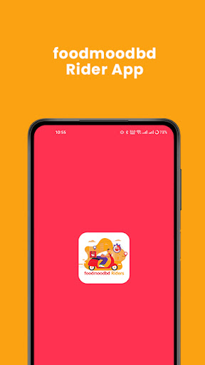 Android application foodmoodbd Rider screenshort