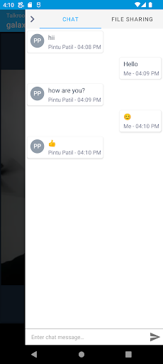Talkroom Pro Screen 3