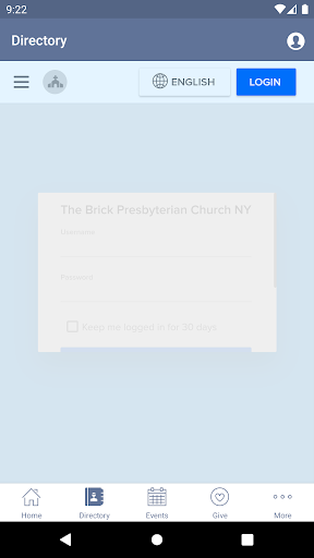 Brick Church NYC Screen 2