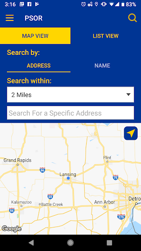 Michigan State Police Screen 2