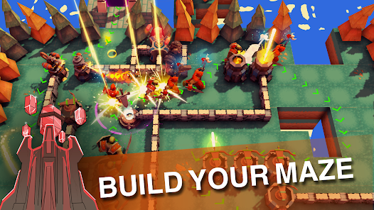Releases today: Maze Defenders is a Tower Defense with a focus on mazing  and crafting different tower-builds. It's been in development for over 4  years by me and I can finally press