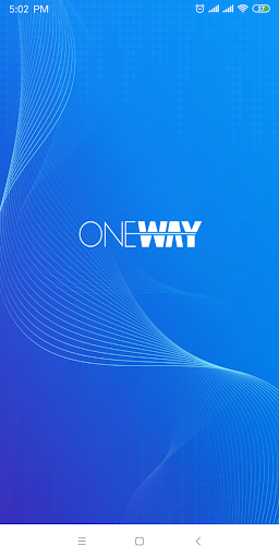 Android application Oneway screenshort