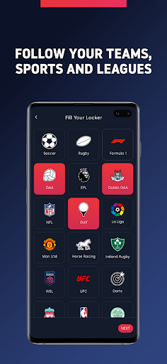 Locker: Sports News & Scores Screen 2