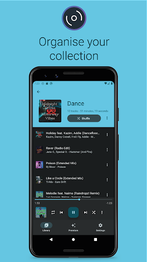GradedBlue Music Screen 3