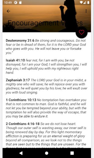 Good Bible Verses - Daily Best Screen 3