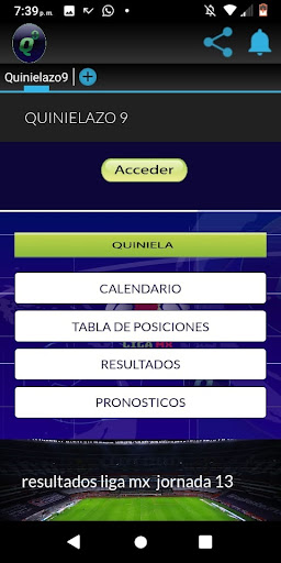 Quinielazo9 Screen 2